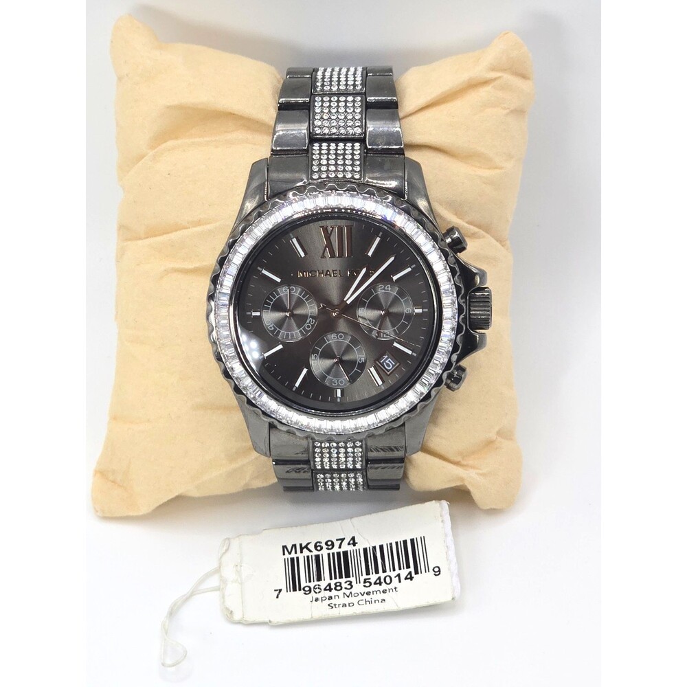 Michael Kors Everest Women's Gunmetal Chronograph Watch MK6974